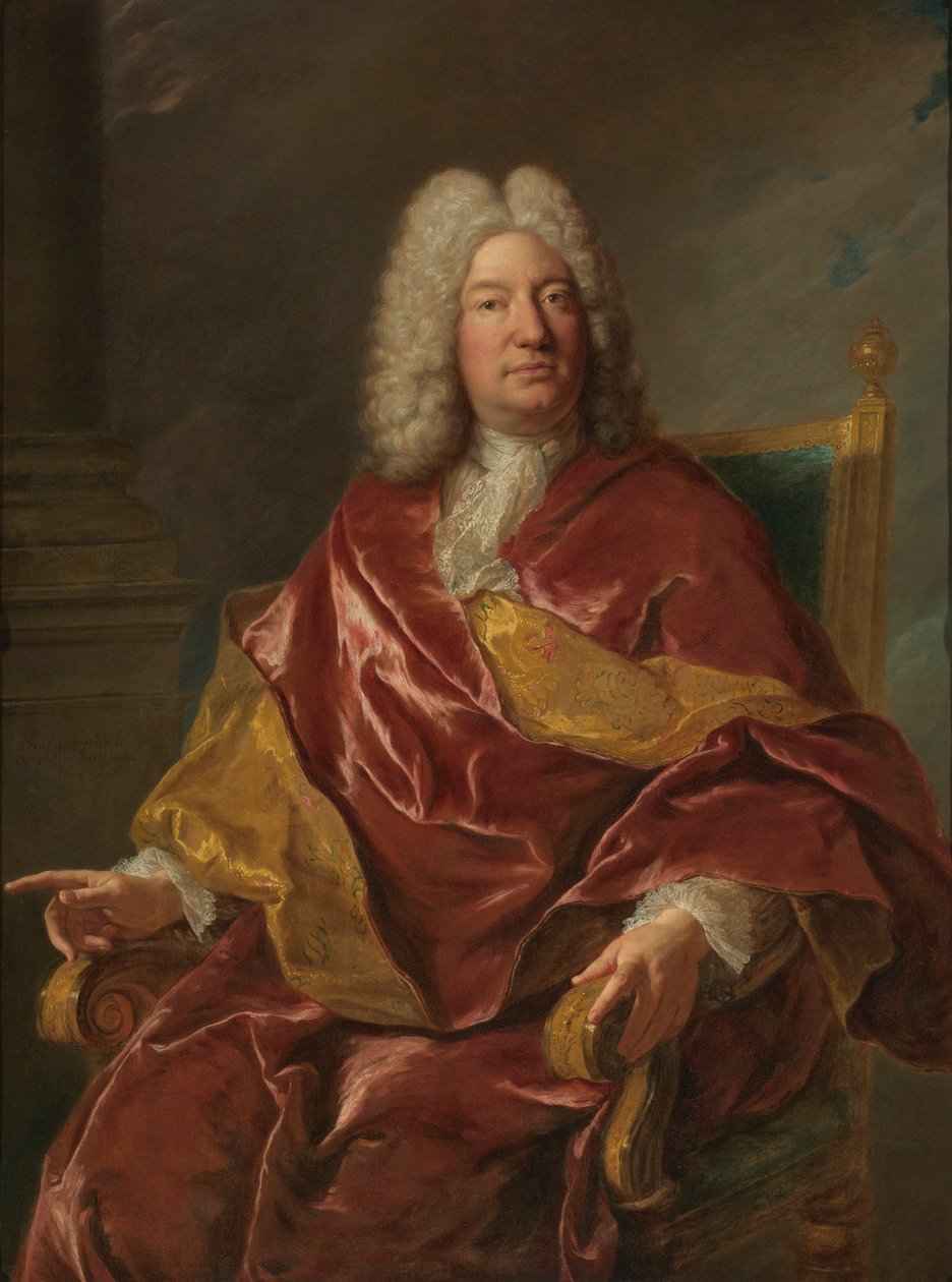 Porträt eines Mannes von Jean François de Troy