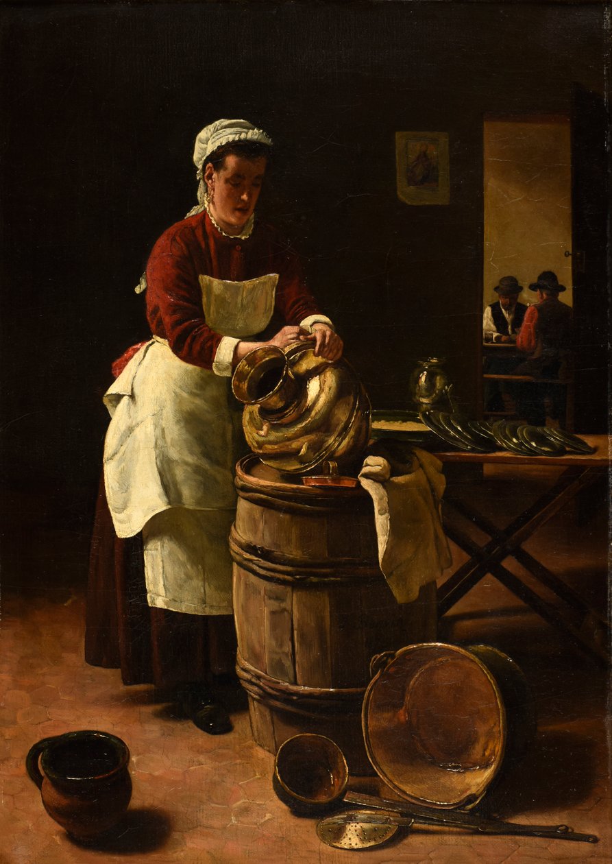 Die Schaberin von François Bonvin