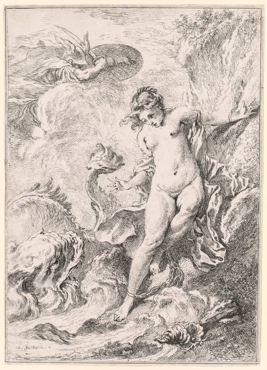 Andromeda von François Boucher