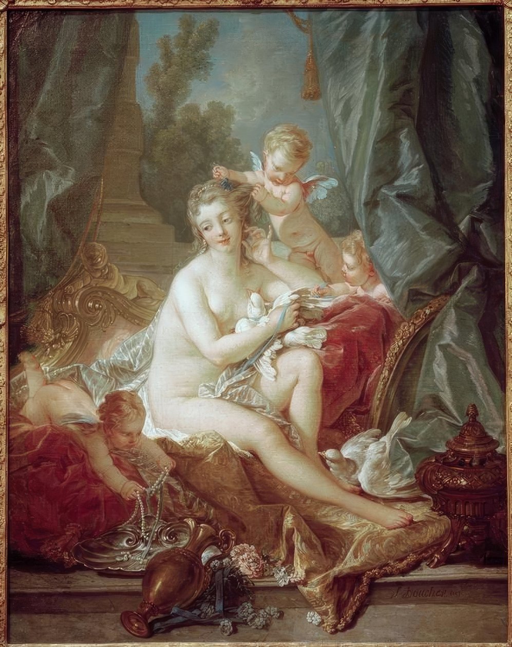 Die Toilette der Venus von François Boucher