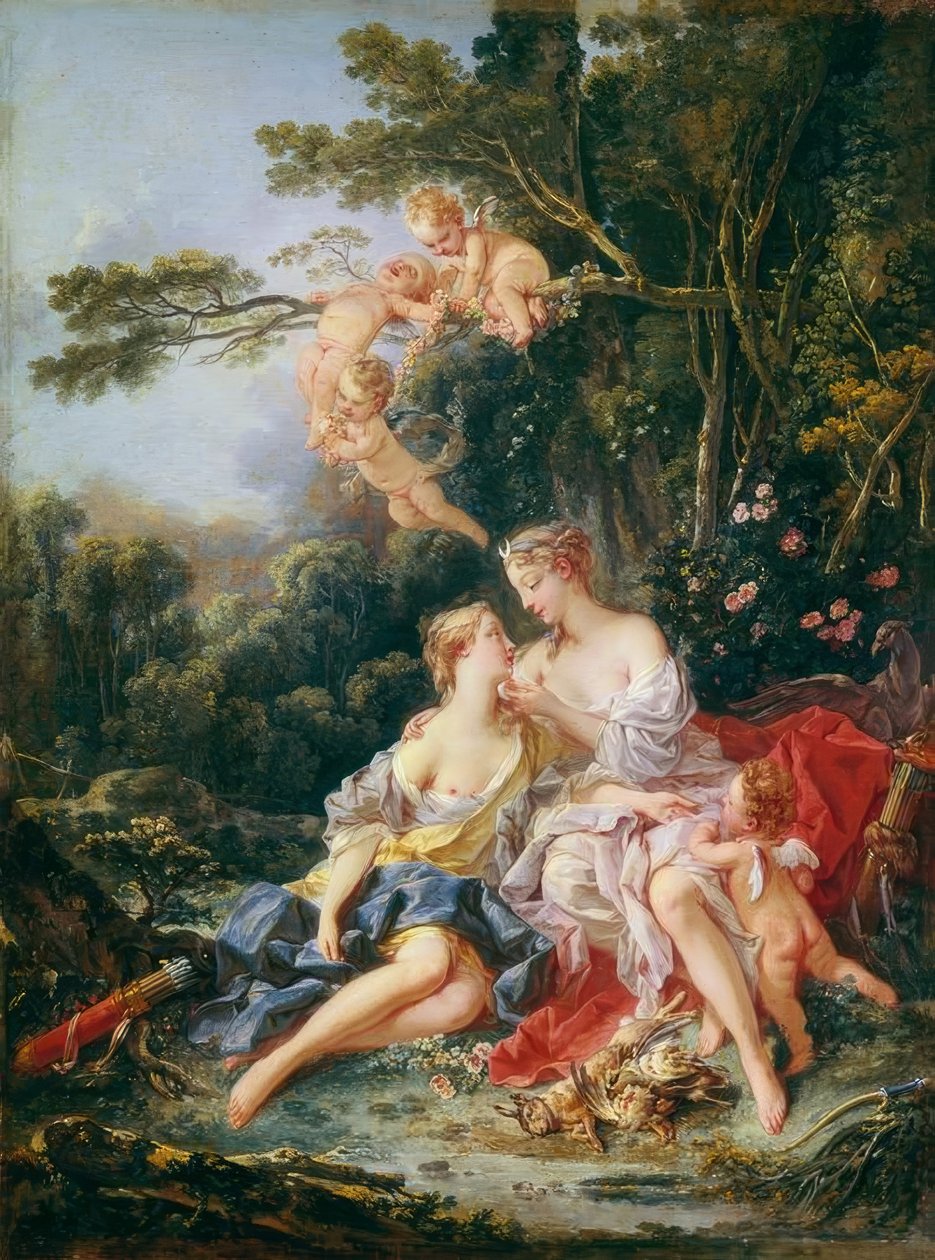 Jupiter und Kallisto von François Boucher