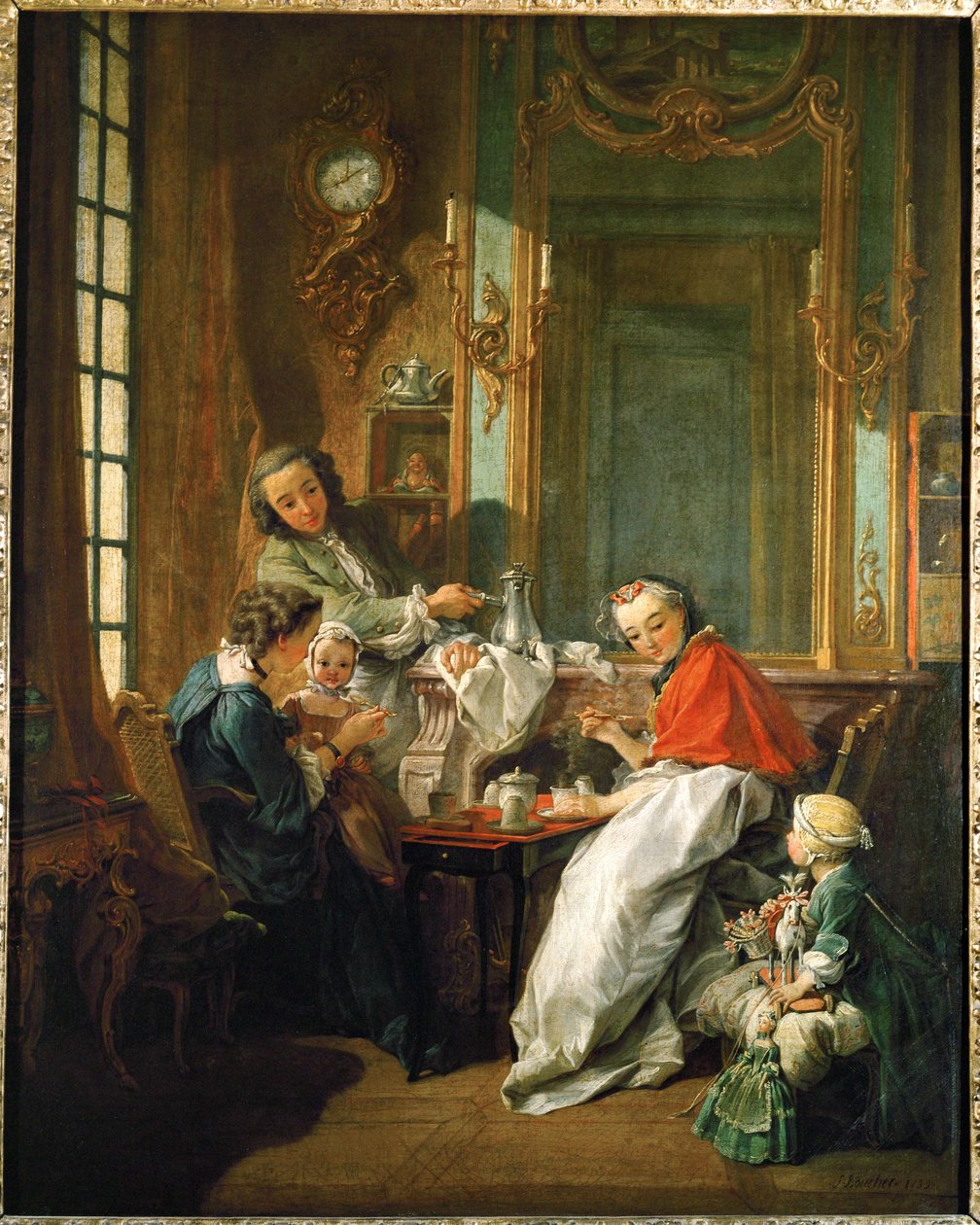 Le déjeuner - das Mittagessen von François Boucher