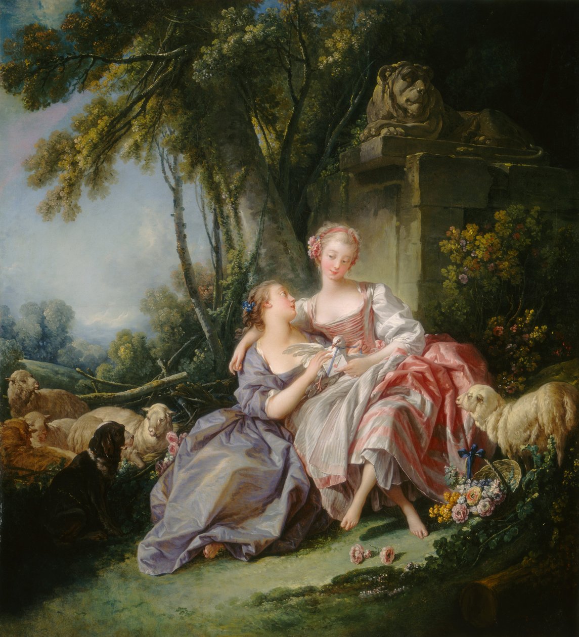 Der Liebesbrief von François Boucher