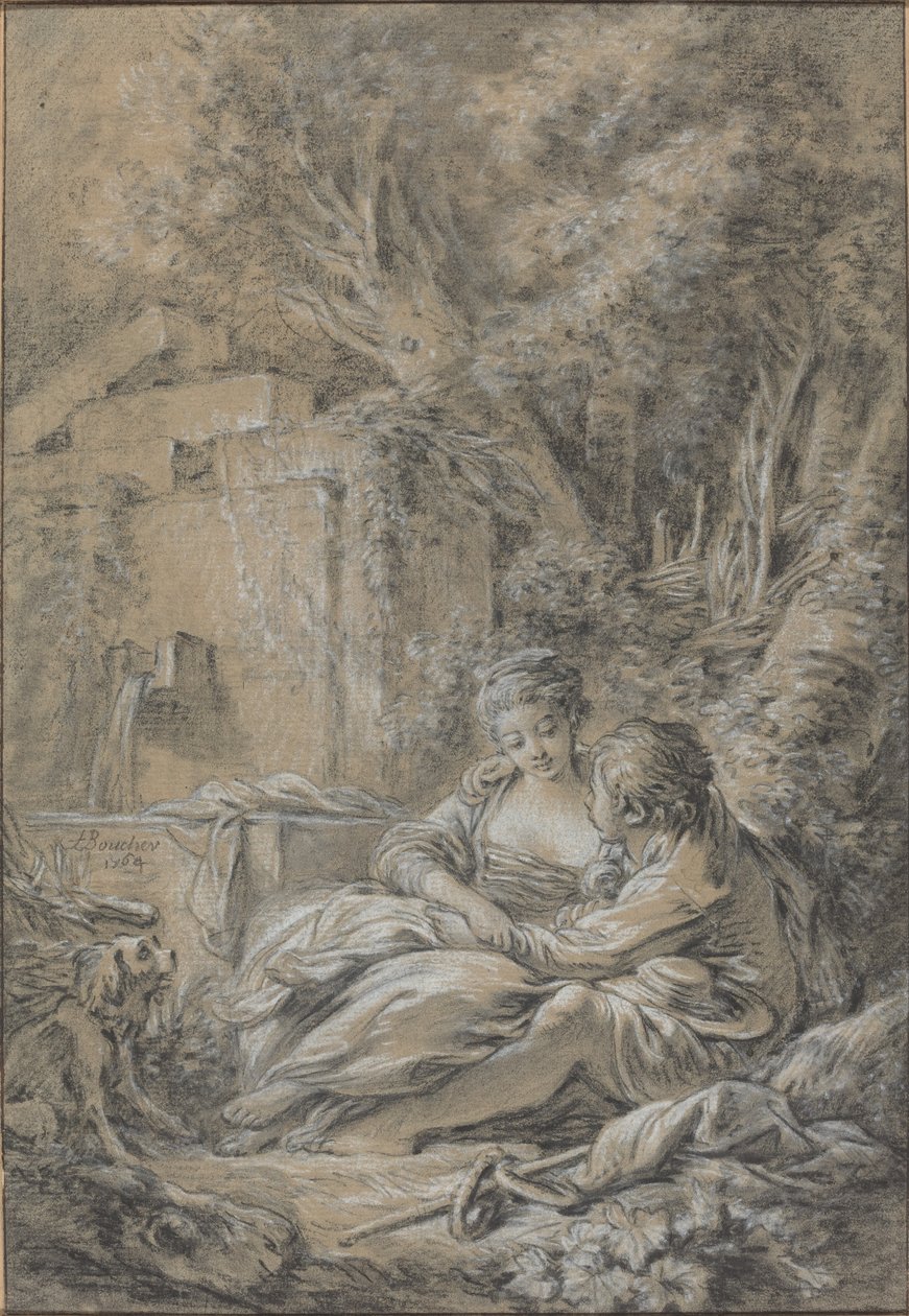 Tête-à-tête von François Boucher