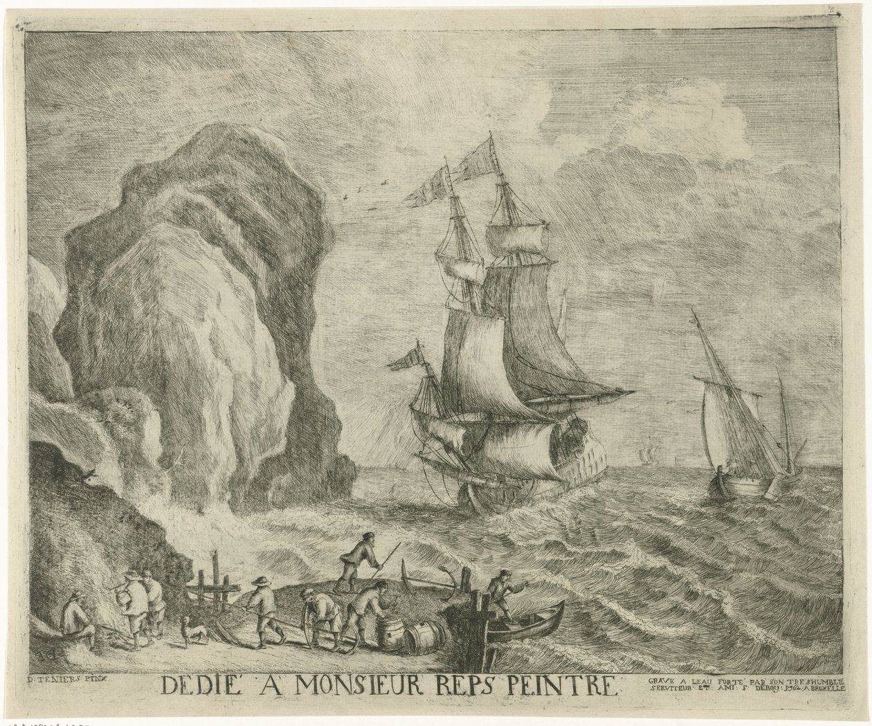 Meeresansicht von François Deroy