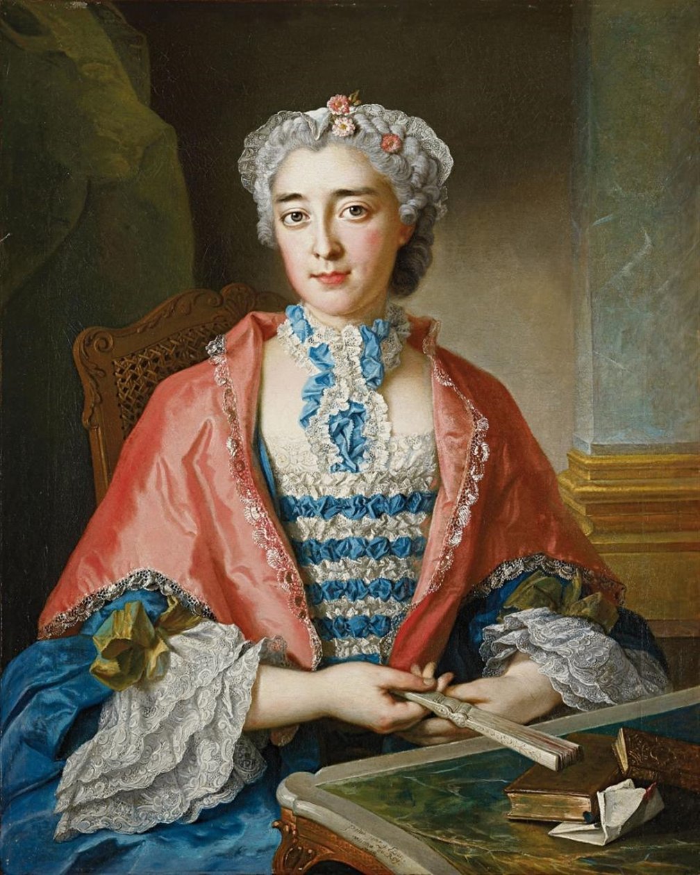 Porträt einer Dame von Francois Eisen