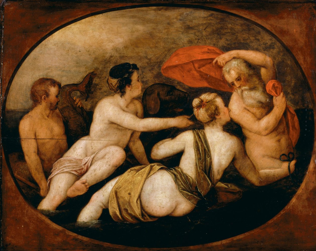 Meeresgötter von Frans Floris