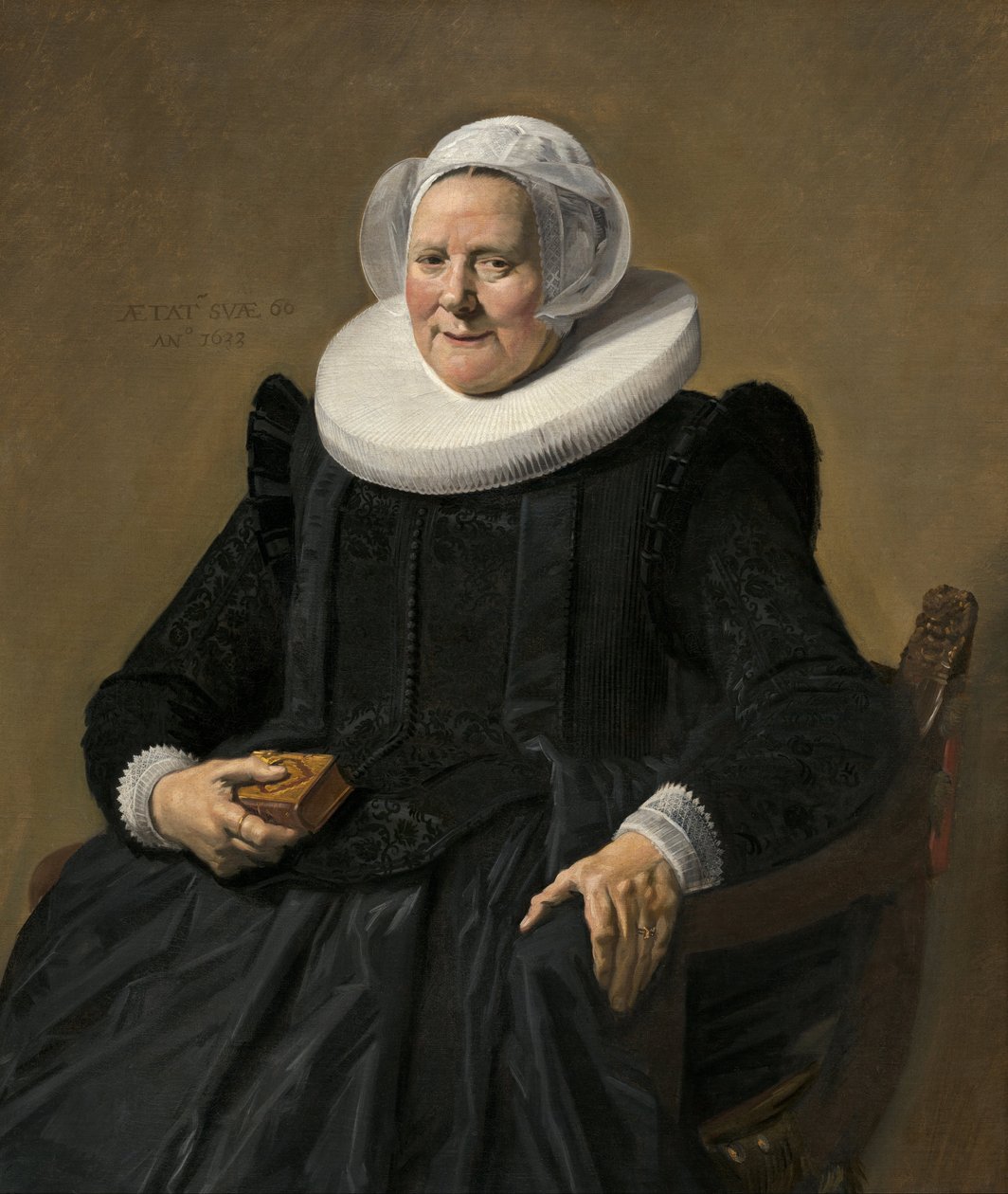 Porträt einer älteren Dame von Frans Hals