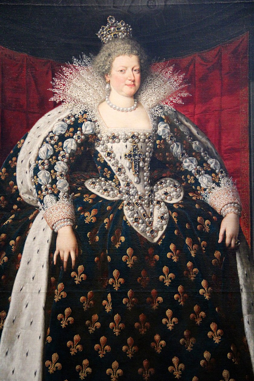 Marie de Médicis von Frans Pourbus the Younger