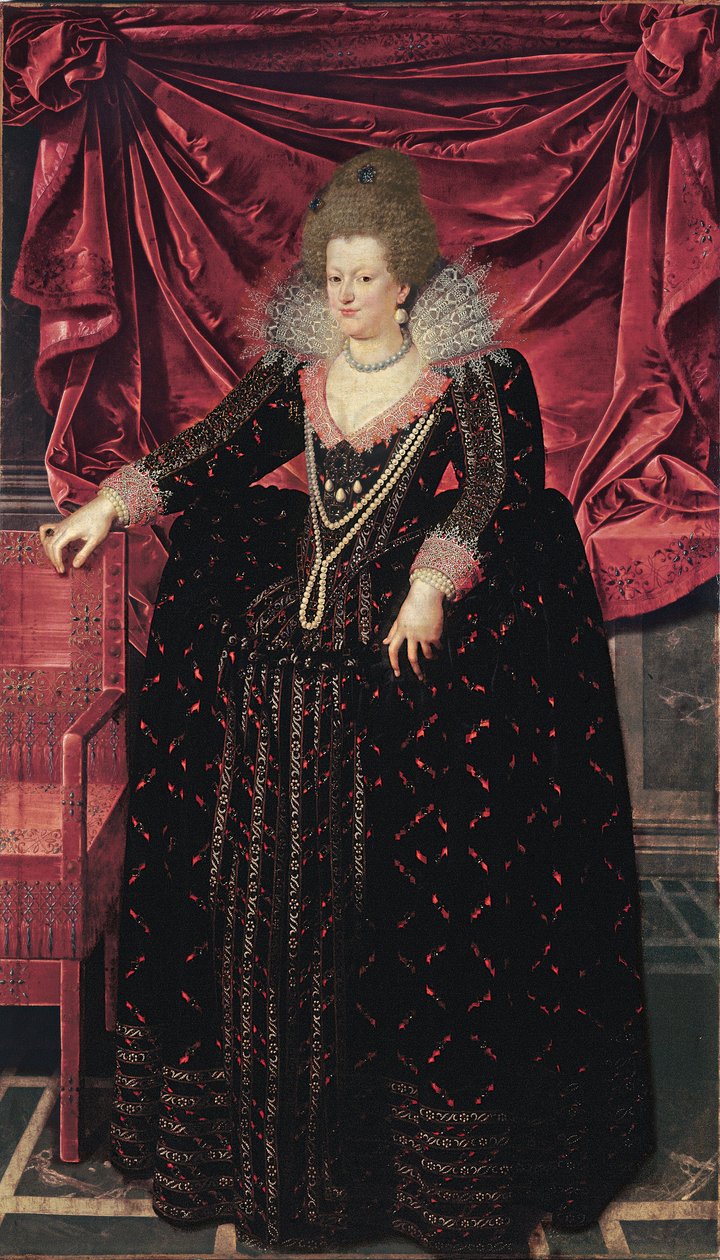 Porträt von Maria de’ Medici von Frans Pourbus the Younger