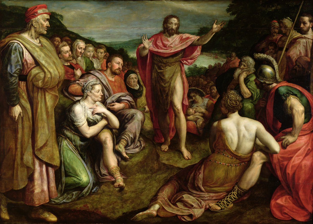 Predigt von Johannes dem Täufer von Frans Pourbus the Younger