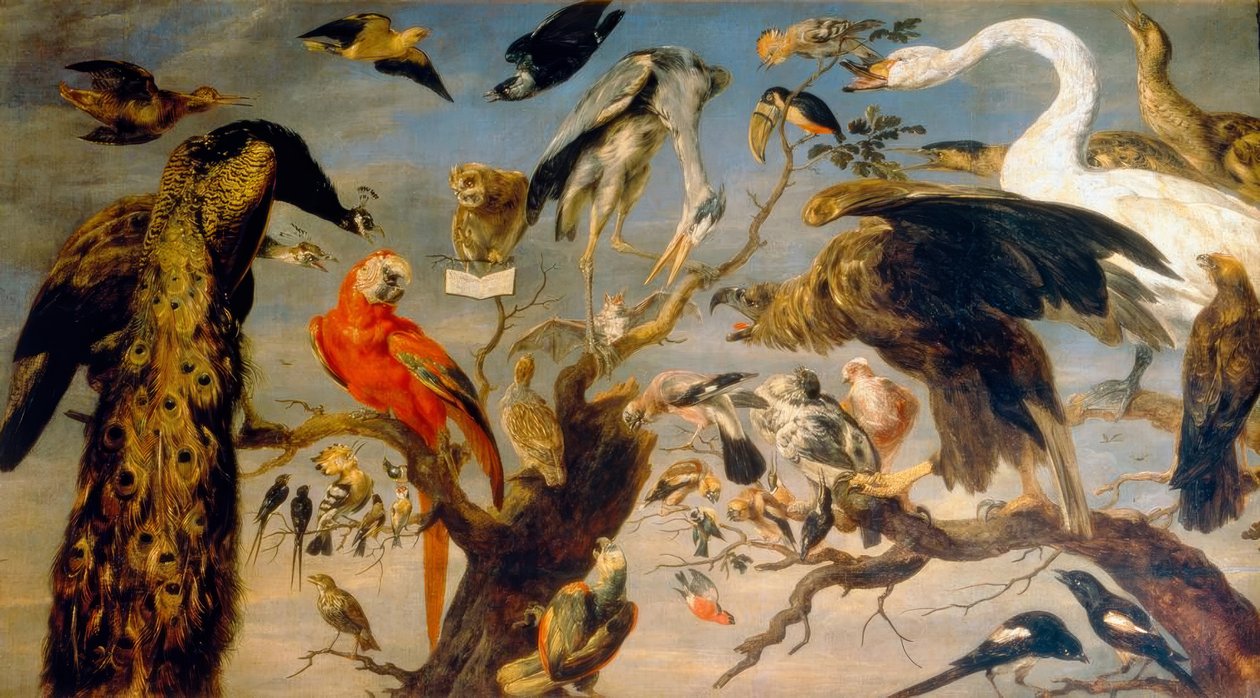 Das Vogelkonzert von Frans Snyders or Snijders