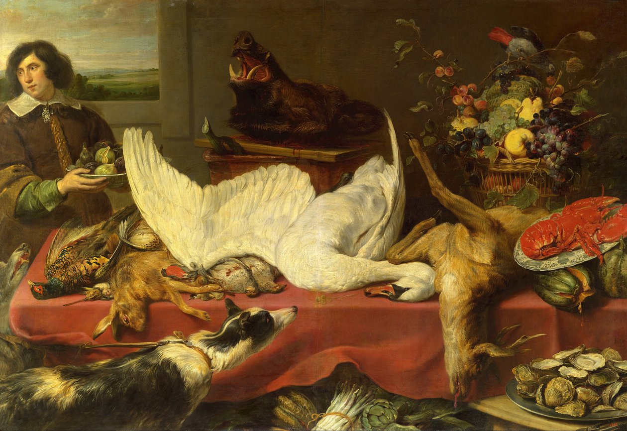 Stillleben mit einem Schwan von Frans Snyders or Snijders