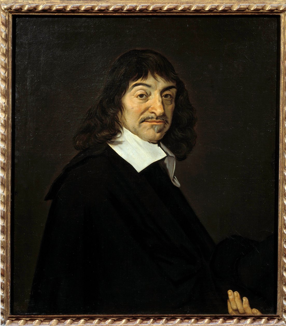 Porträt von René Descartes von Frans (after) Hals