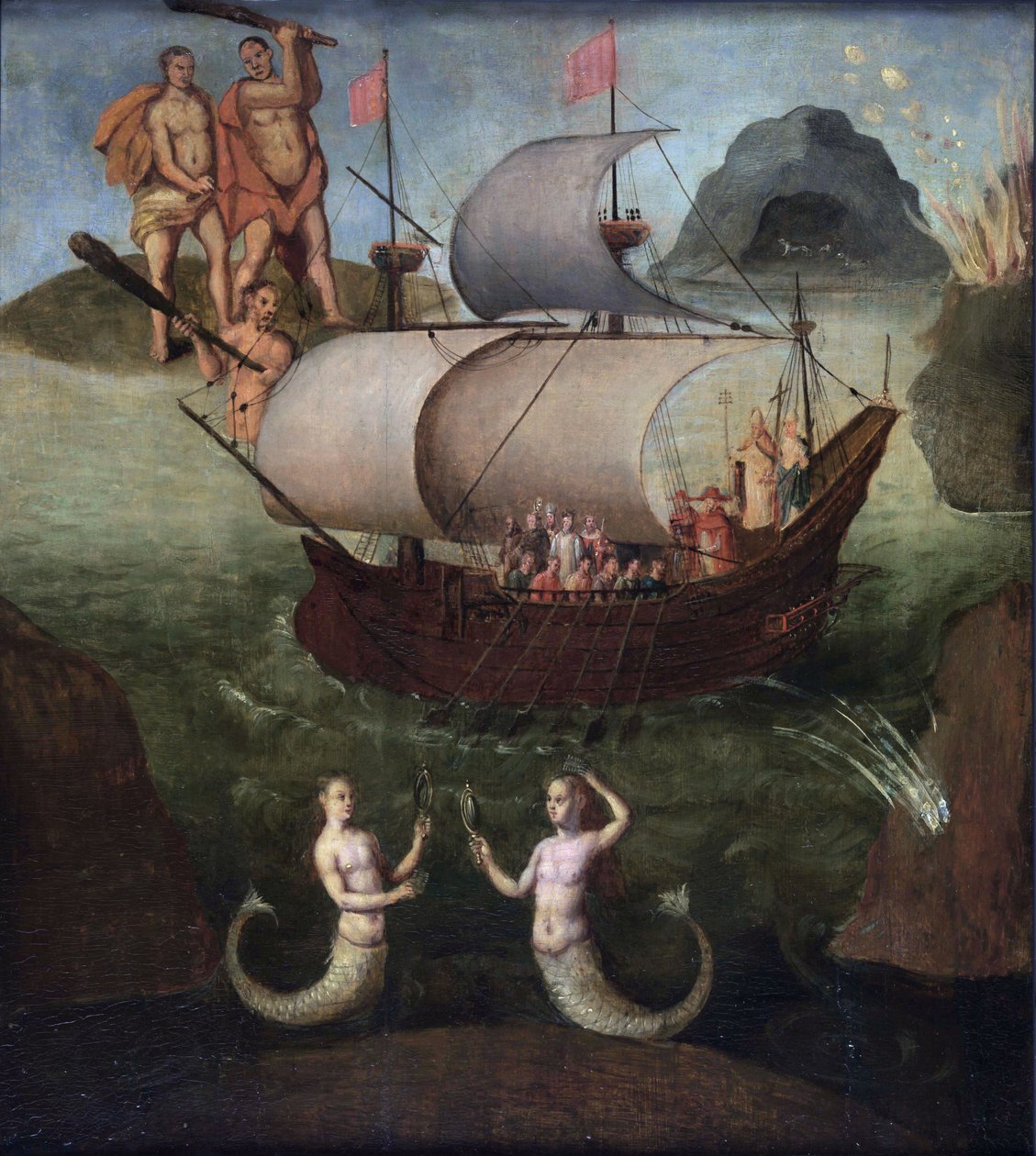 Allegorie: Das Staatsschiff von Frans Francken I