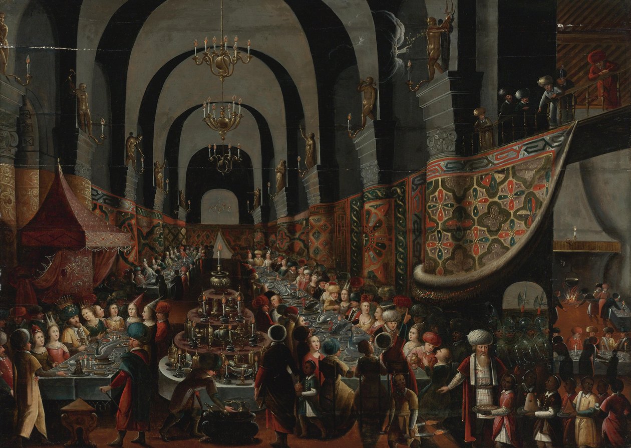 Das Festmahl des Belsazar von Frans Francken the Younger