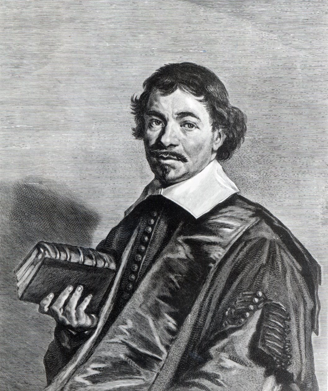 Johannes Hoornbeek, graviert von Jonas Suyderhoef von Frans Hals