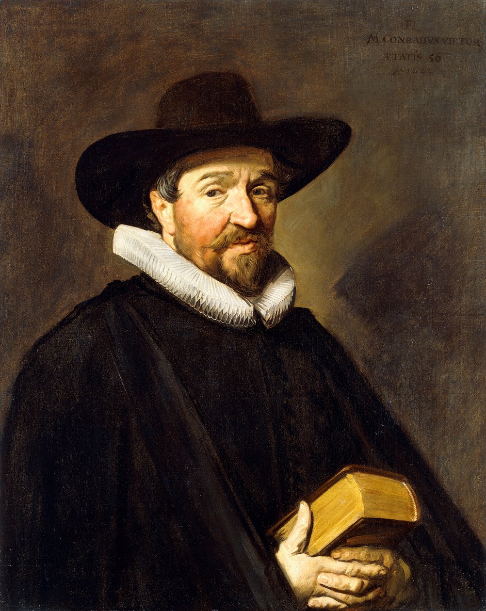 Porträt von Conradus Vietor von Frans Hals