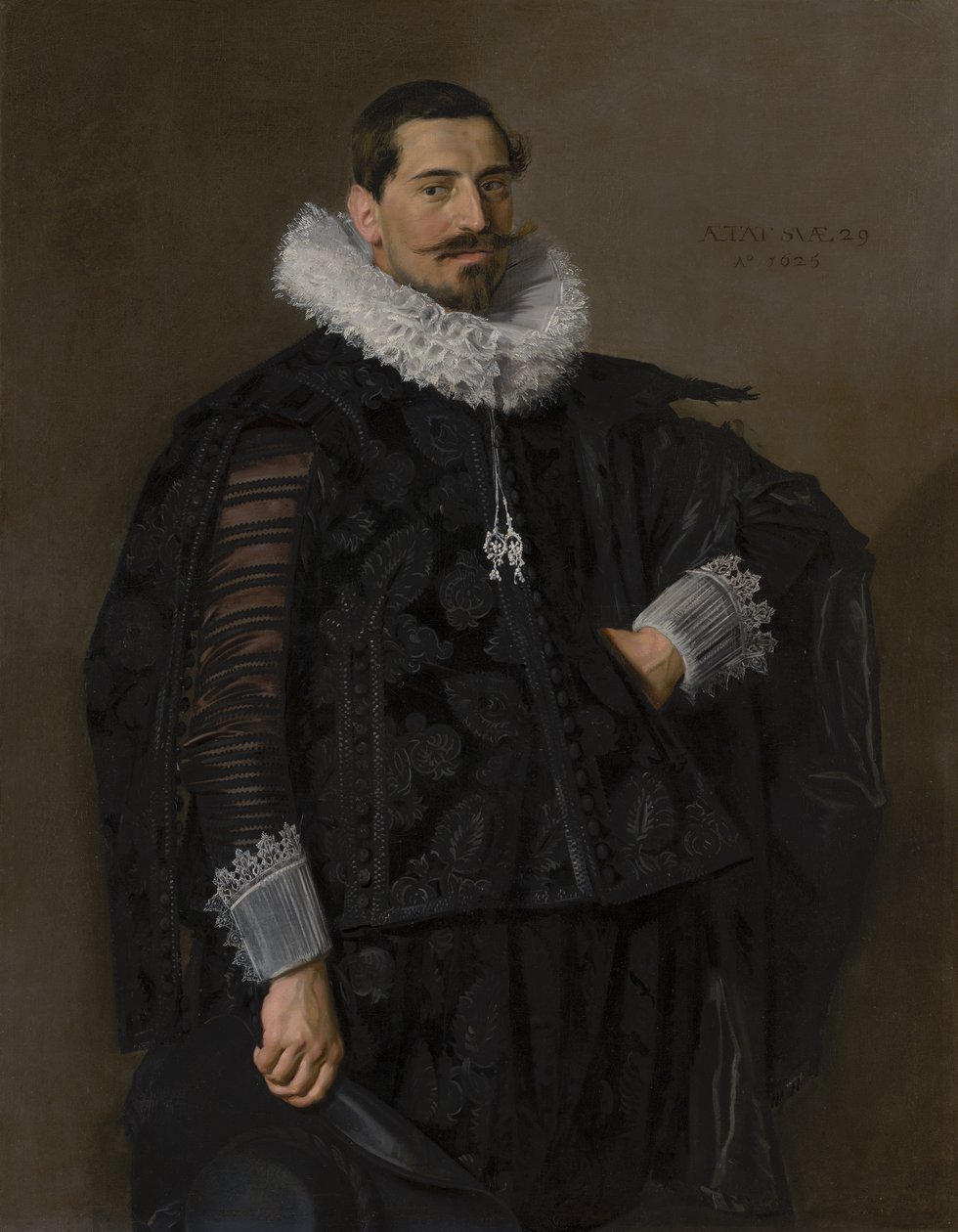Porträt von Jacob Olycan, 1625 von Frans Hals