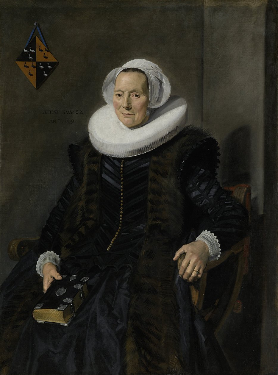 Porträt von Maritge Claesdr Vooght von Frans Hals