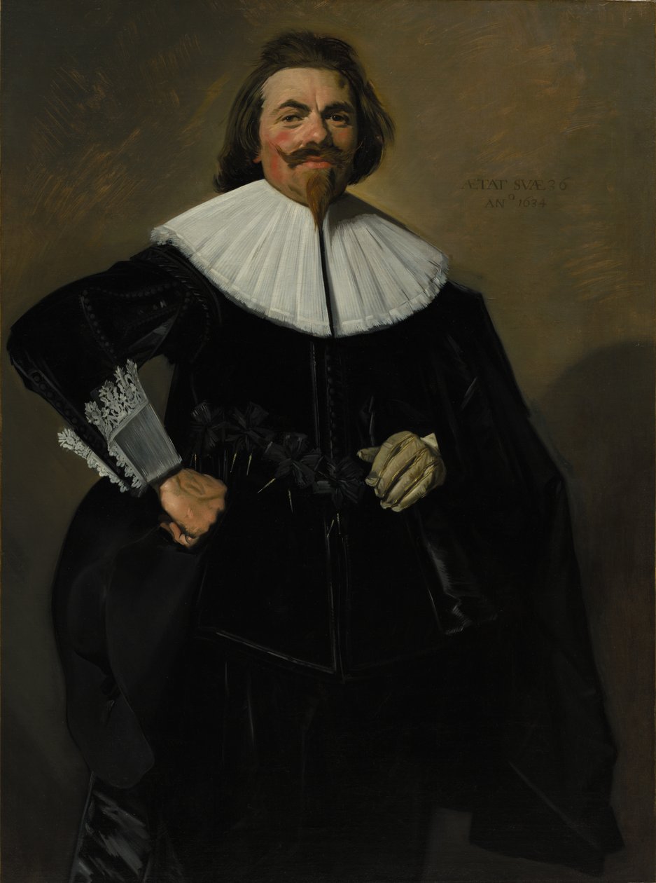 Porträt von Tieleman Roosterman, 1634 von Frans Hals
