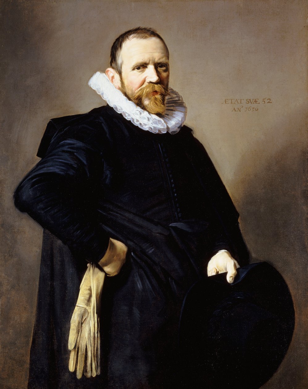 Porträt eines Gentlemans von Frans Hals