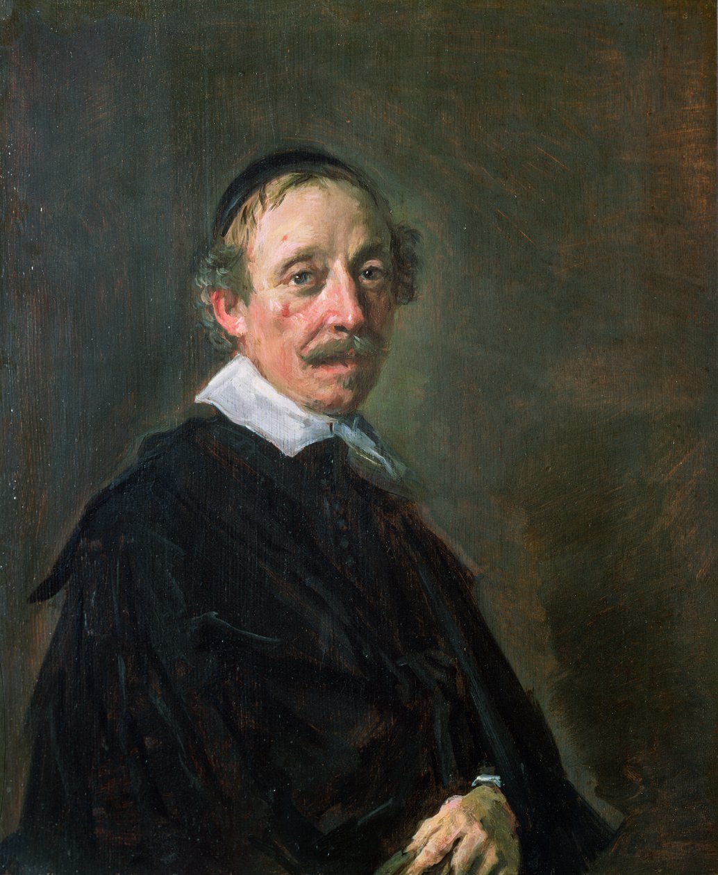 Porträt eines Predigers, ca. 1658-60 von Frans Hals