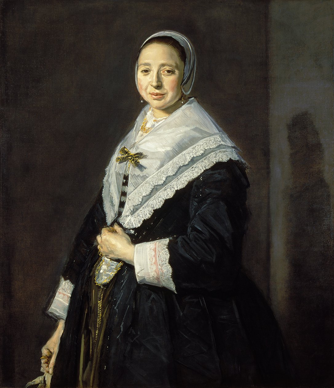 Porträt einer Frau von Frans Hals