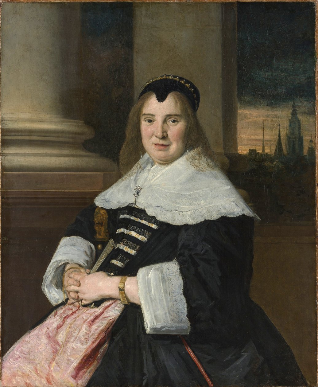 Porträt einer Frau von Frans Hals