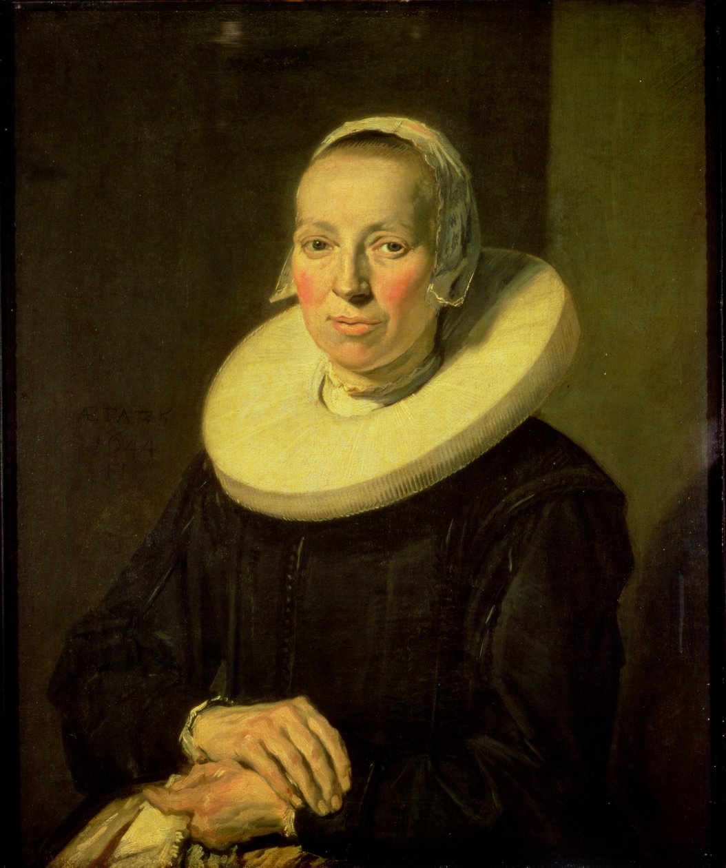 Porträt einer Frau, 1644 von Frans Hals