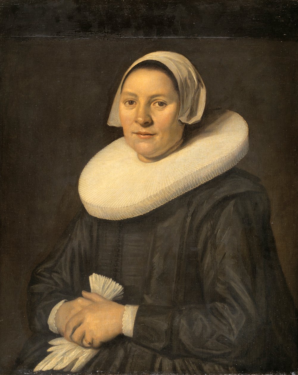 Porträt einer Frau, 17. Jahrhundert von Frans Hals