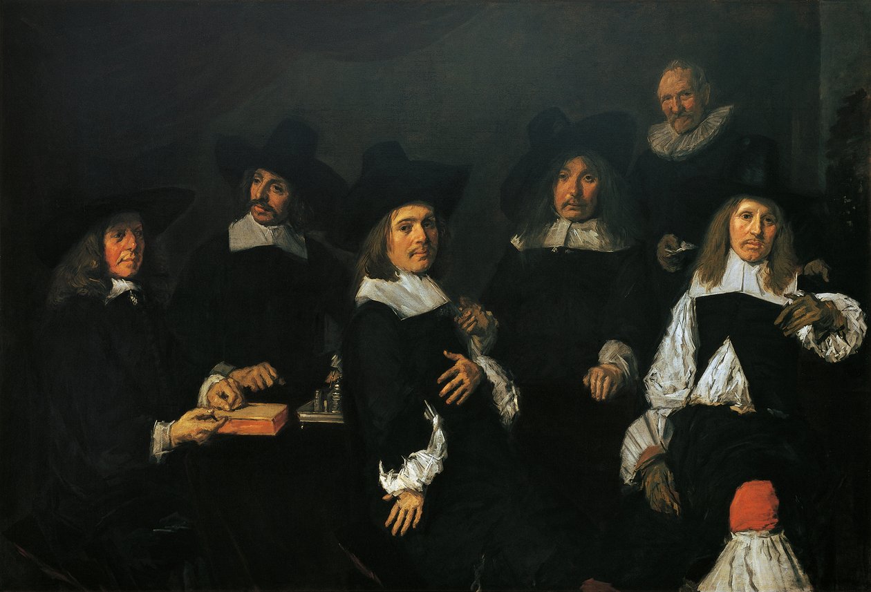 Regenten des Alten Männerheims von Haarlem von Frans Hals