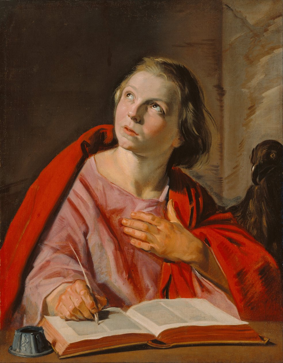 Heiliger Johannes der Evangelist von Frans Hals