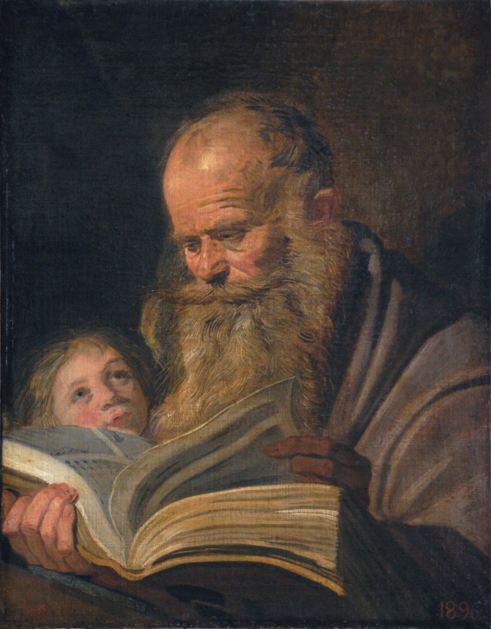 Heiliger Matthäus der Evangelist von Frans Hals