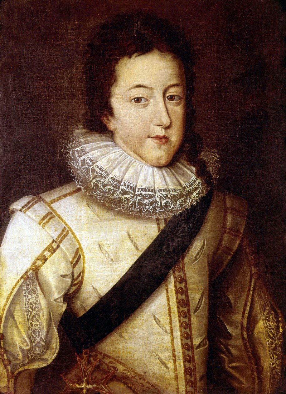 König Ludwig XIII. von Frans II (after) Pourbus