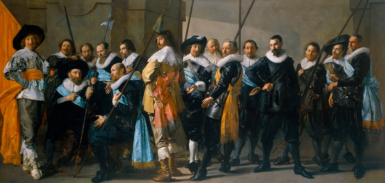 Die magere Kompanie von Frans I Hals