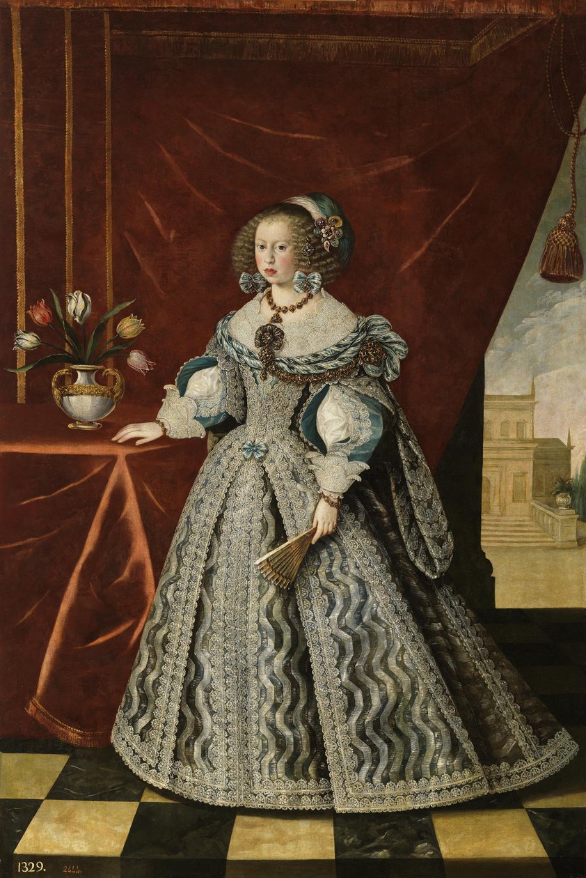 Mariana von Österreich von Frans Luycx