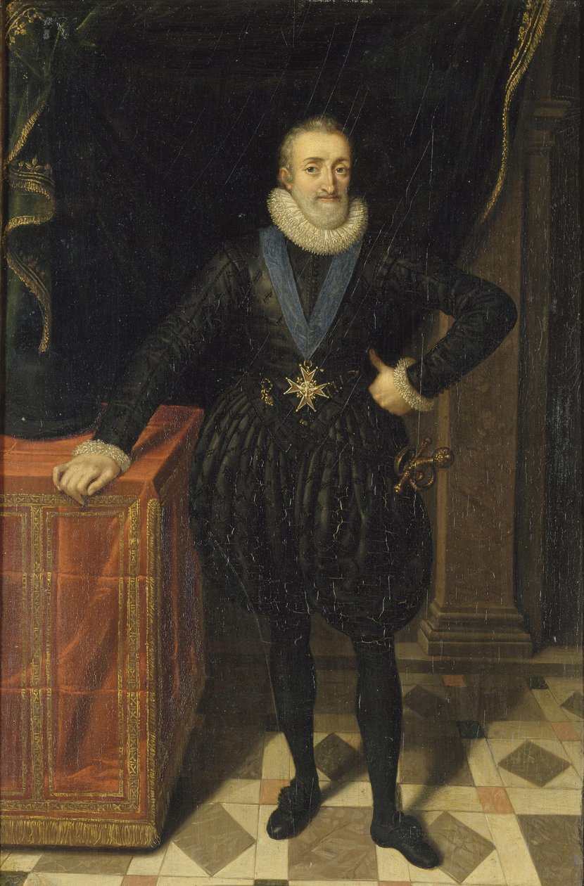 König Heinrich IV. von Frankreich von Frans Pourbus the Younger