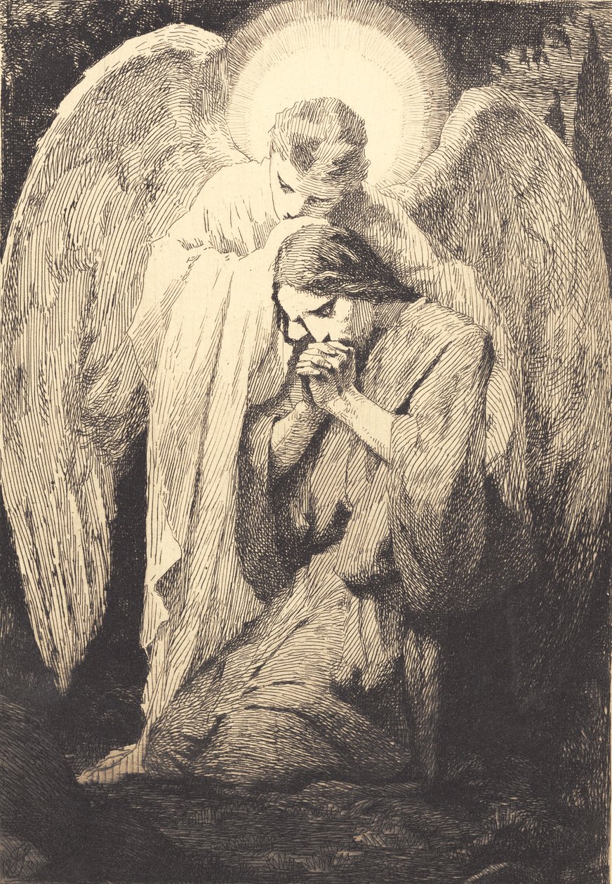 Christus im Garten Gethsemane von Frans Schwartz