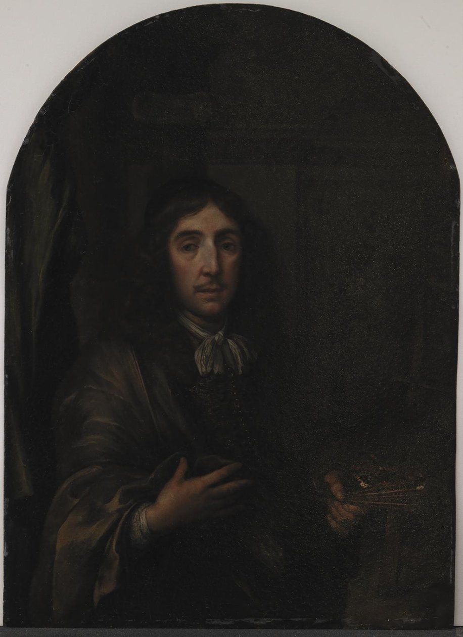 Porträt eines Malers von Frans van I Mieris