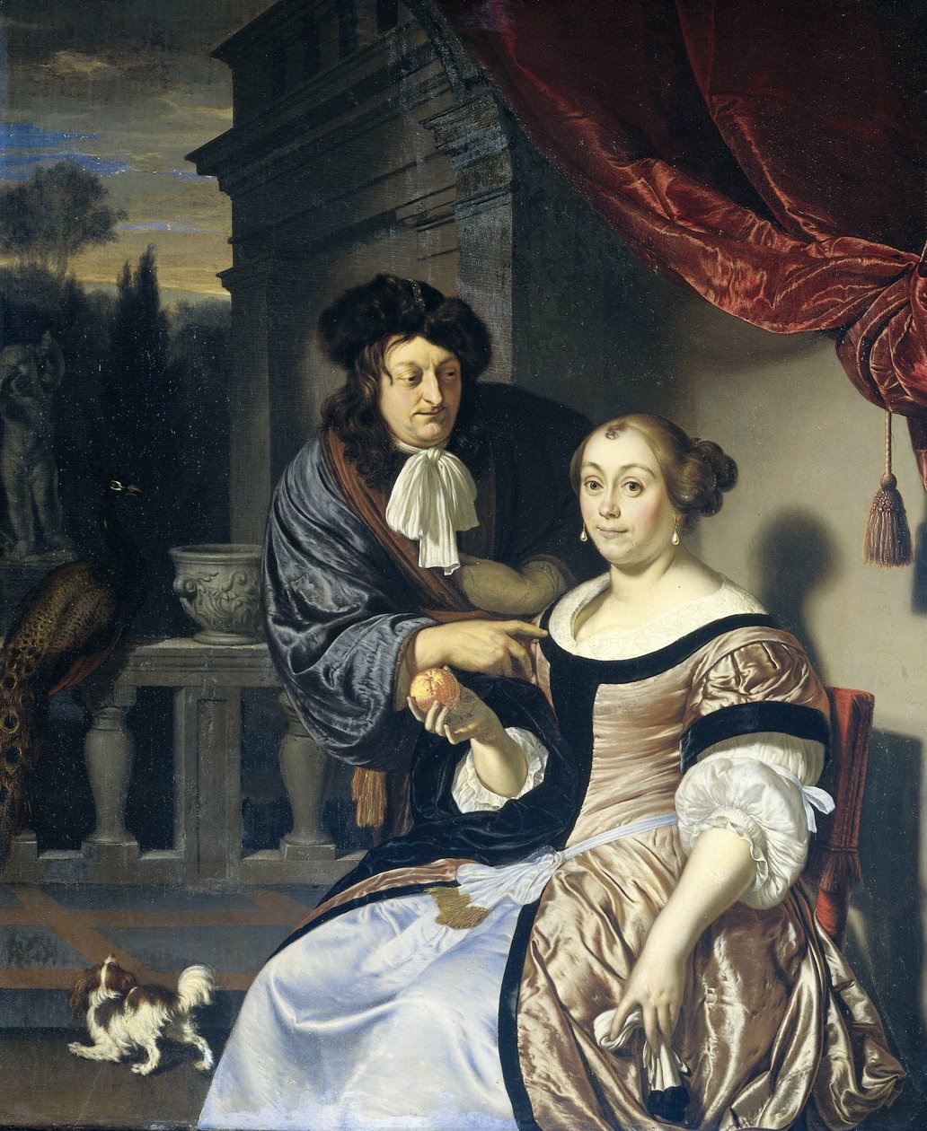 Ein Mann und eine Frau von Frans van Mieris (I)