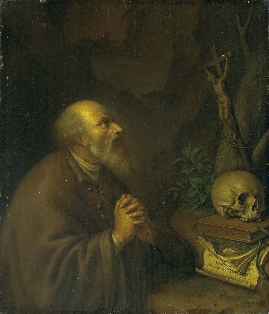 Der Einsiedler von Frans van Mieris (II)