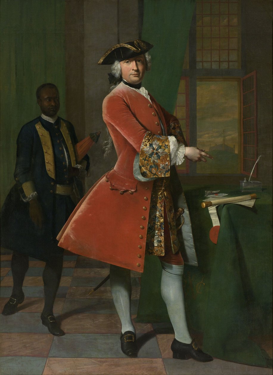 Porträt von Jan Pranger von Frans van der Mijn