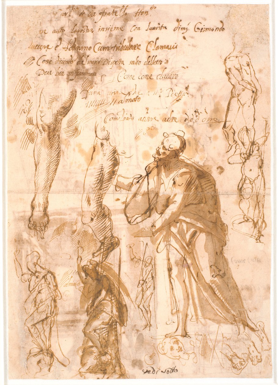 Das Martyrium des heiligen Sebastian von Frantz Cleyn