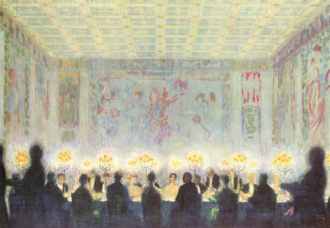 Das Diner von Franz von Stuck