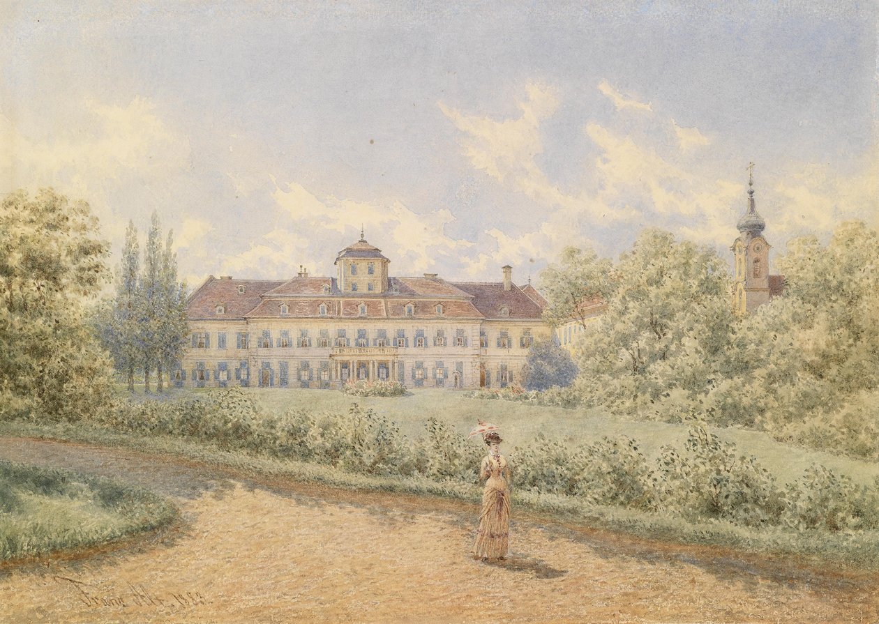 Blauer Hof Laxenburg von Franz Alt