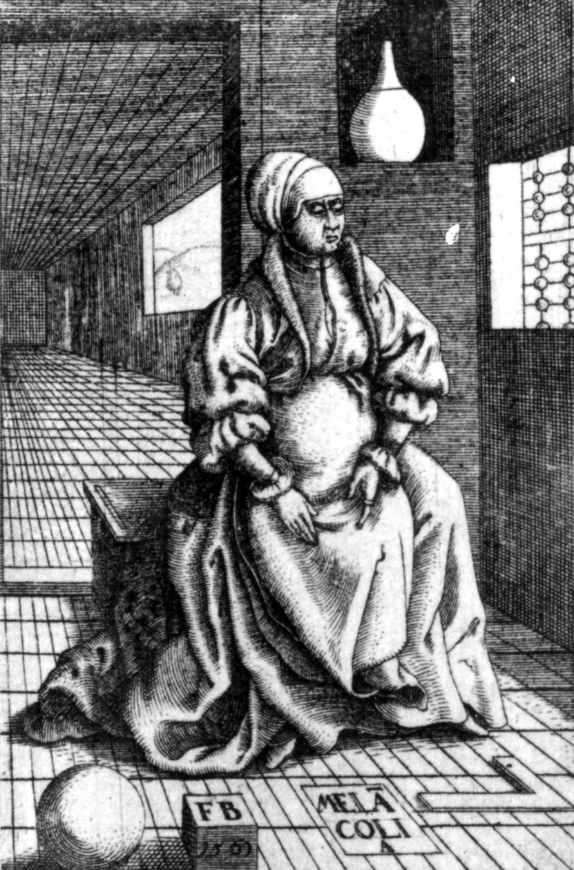 Melancholie, 1560 von Franz Isaac Brun