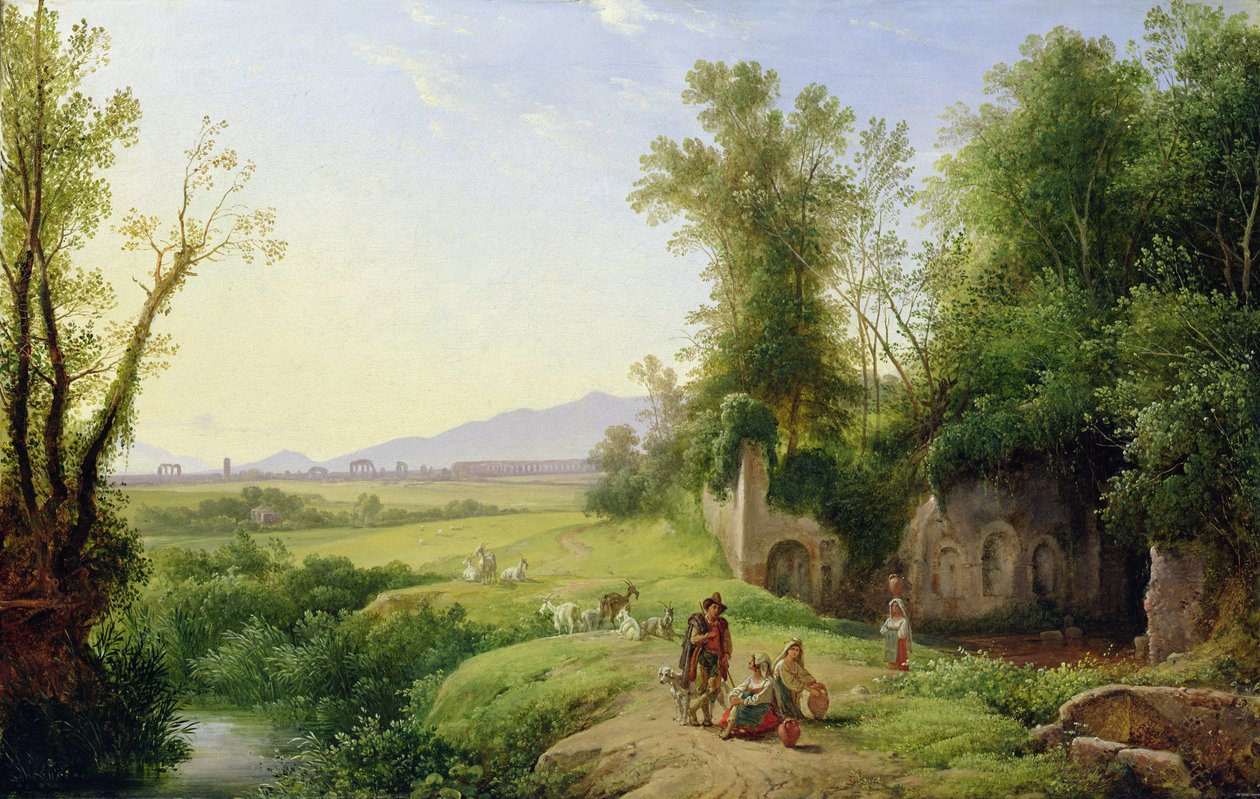 Der Hain der Egeria von Franz Ludwig Catel