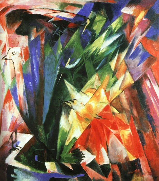 Vögel von Franz Marc