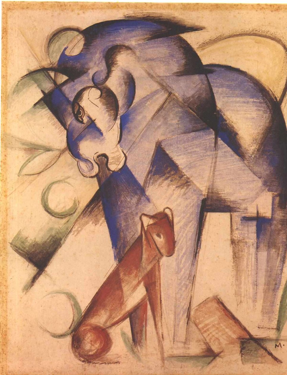 Fabeltiere von Franz Marc